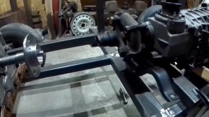 ч 14) Строительство гусеничного вездехода монтаж движка классики на вездеход