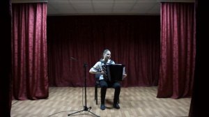 А.Фоссен «Карусель» обр. Ю.Шахнов, виртуозное исполнение на баяне, Полина Гудилова