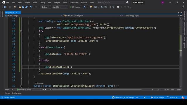 Log error in dot net core using SeriLog | Logging Error to database смотреть онлайн