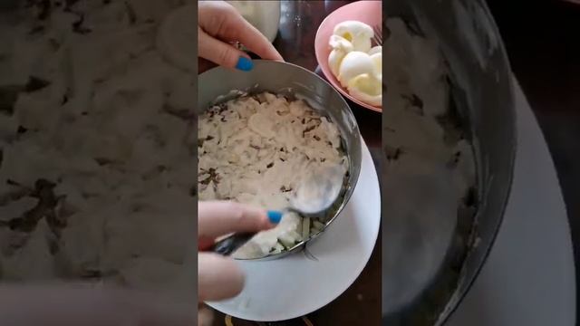 Салат _Мимоза_. Красиво!!# SHORTS.