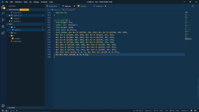 Create a 404 Page Design using HTML, CSS, and JavaScript смотреть онлайн