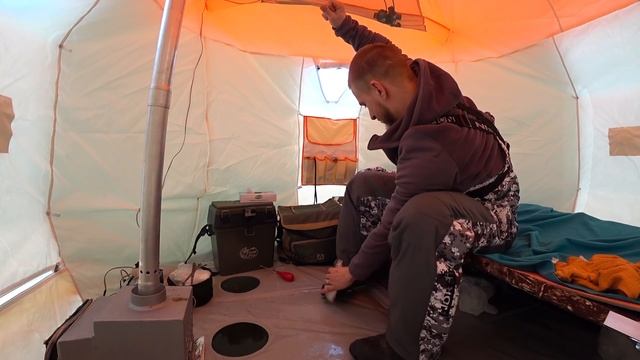 Зимняя Рыбалка С Ночёвкой И Комфортом! 2018 Полный Кайф!) смотреть онлайн