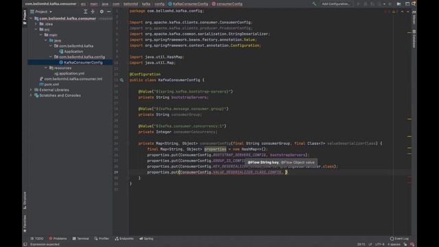 How to Write Apache Kafka Consumer Client Using Spring Boot and Spring Kafka (Start) 14 смотреть онлайн