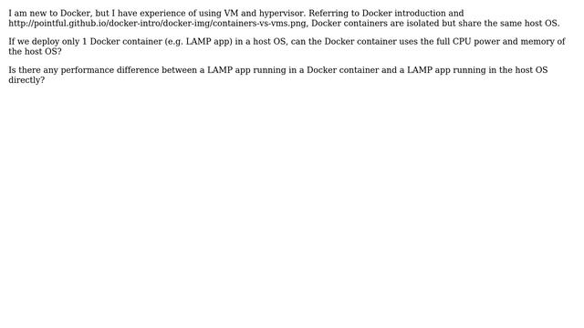 DevOps & SysAdmins: Can a Docker container uses the full CPU power and memory of the host OS? смотреть онлайн