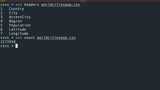 Command Line Tool for Large CSV Manipulation | Open View Filter Large CSV File | Data Science CLI смотреть онлайн