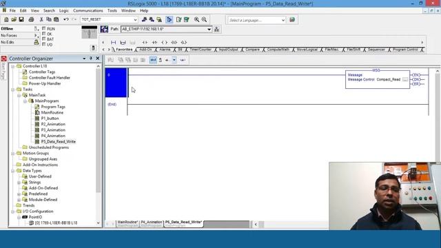 How to read & write data from CompactLogix to MicroLogix1400 via MSG Over Ethernet nework? | hindi смотреть онлайн