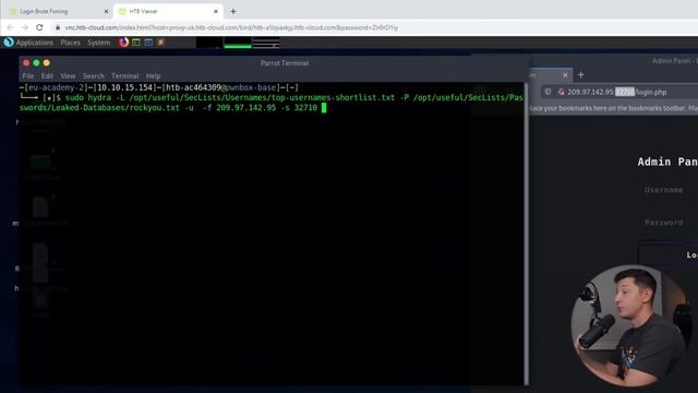 How to HACK Website Login Pages | Brute Forcing with Hydra смотреть онлайн