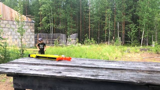 Nerf Game Bogdan VS Alien Fortnite Nerf Нерф Игра Богдан против Инопланетянина забыл бластер