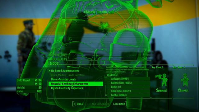 Fallout 4 - Chinese Stealth Suit Mod смотреть онлайн