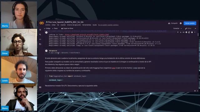 NLP de 0 a 100 con ? - Sesión 7: Demos de NLP con Spaces de Hugging Face смотреть онлайн