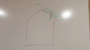 Расположение вентиляционных труб на двускатной крыше