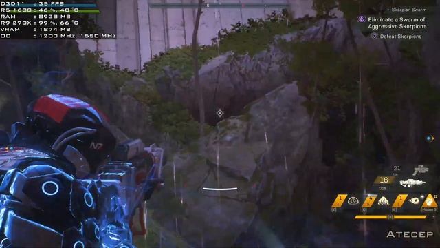Anthem - R9 270X + Ryzen 5 1600 смотреть онлайн