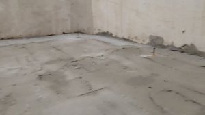 Стяжка пола в ванной за 8 минут. ВСЕ ЭТАПЫ ВЫПОЛНЕННЫХ РАБОТ.