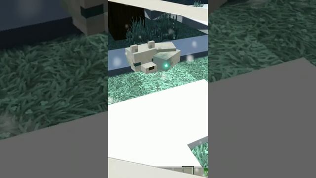 a cute sleeping white fox -minecraft смотреть онлайн