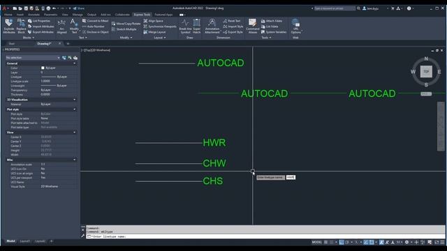 Create a Line With Text in AutoCAD смотреть онлайн