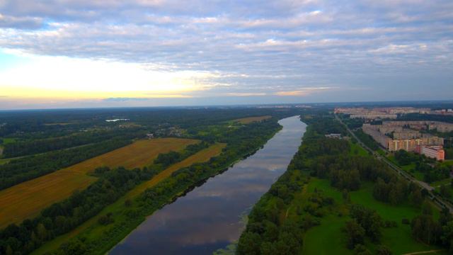 Новополоцк  Западная Двина. Mi Drone 4K