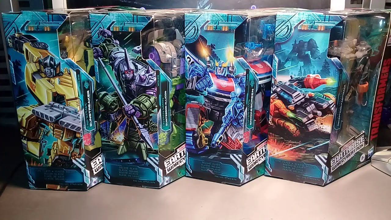 Toys Hunting + Unpackaging! Transformers WFC Earthrise deluxe set by Hasbro. смотреть онлайн