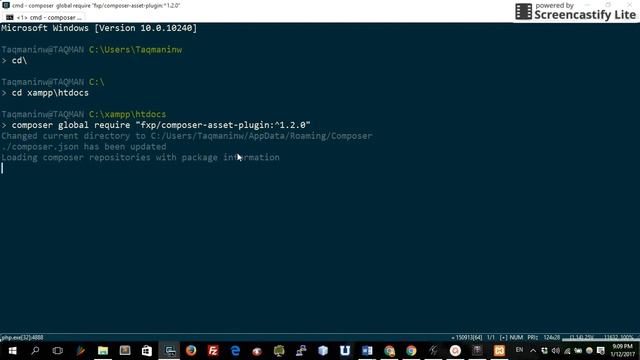 การติดตั้ง Yii 2 Basic Template смотреть онлайн