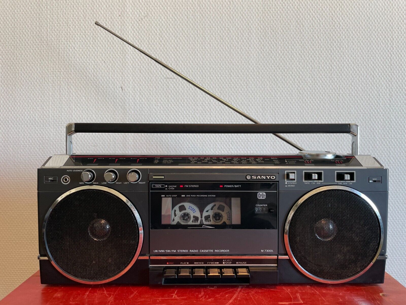 SANYO M 7300L Ghettoblaster Boombox ЯПОНИЯ.