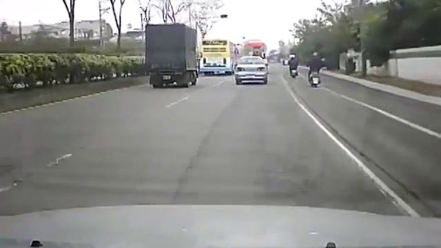 Слепой на скутере ДТП ДТП! Авария!