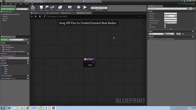 UE4 GameDev | TimeLaps | Пилим платформер #7.5 Создание кнопки и врат смотреть онлайн