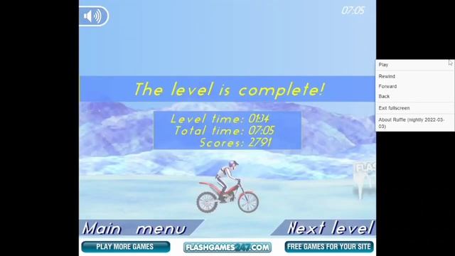 Bike mania on ice all levels completed? смотреть онлайн