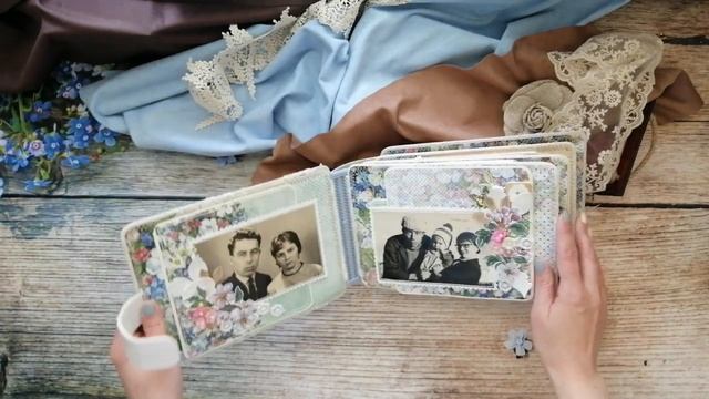 Оформленный фотоальбом. Мастер класс. Анонс и обзор / СКРАПБУКИНГ смотреть онлайн
