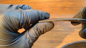 Ремонт кожаного ремня с автоматической пряжкой