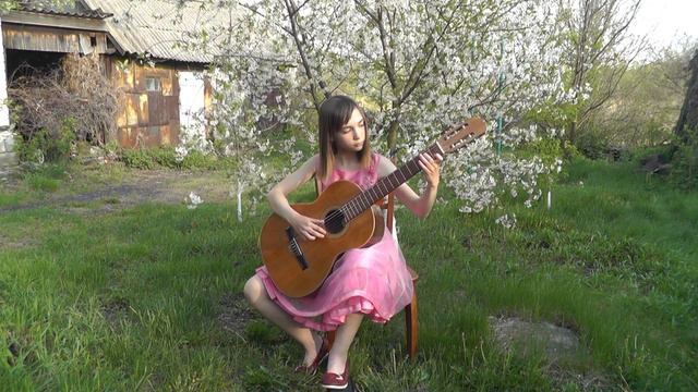 Играет моя дочь Юлия: Э. Пухоль упражнение №23 смотреть онлайн