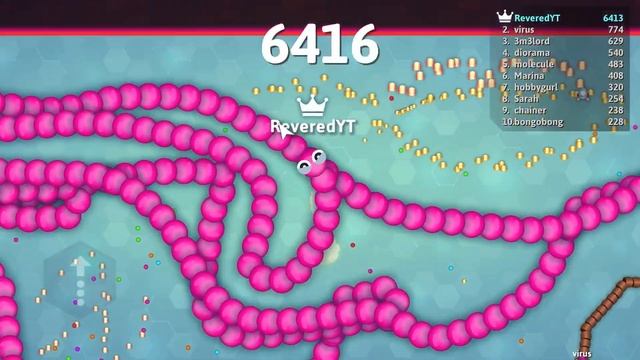 Snake.io Game | Slither.io Snake Vs Revered Gamer Pinky| Epic Snakeio Gameplay | Episode #224 смотреть онлайн