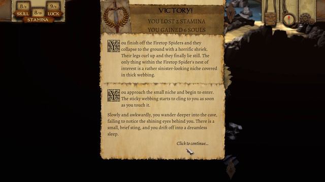 Посидим-погоняем в The Warlock of Firetop Mountain #7 - Подземная река и песчаные черви - ФИНАЛ смотреть онлайн