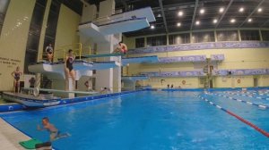 8 сентября. Прыжки в воду. Олимпийская деревня. Flydiving. Olympic village.