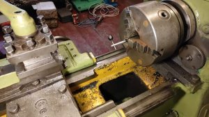 Практикуюсь на токарном 1А616 ШТИФТЫ