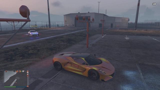 GTA V Online | Ocelot Virtue vs HSW Banshee смотреть онлайн