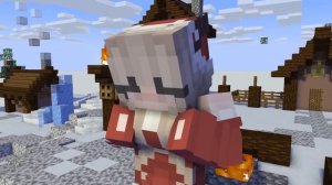 Giantess growth animation #33 Minecraft giantess animation