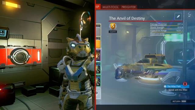 S Class Flame Thrower Incinerator Multi-tool No Man's Sky Captain Steve Desolation NMS 2.60 Update смотреть онлайн