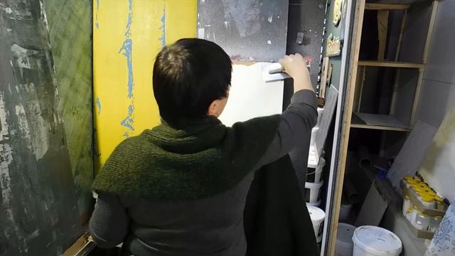 Эффект "Кожа крокодила" валиком/Декоративная штукатурка смотреть онлайн