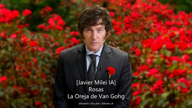 [Javier Milei IA] Rosas - La Oreja de Van Gogh смотреть онлайн