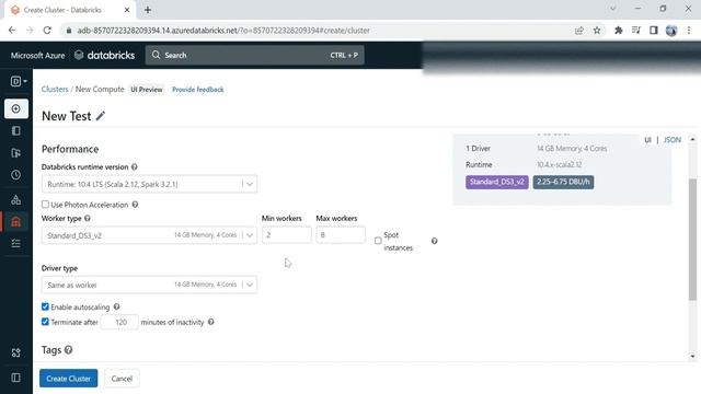 3| Databricks Tutorial| Create Multi node Cluster in Azure Databricks смотреть онлайн