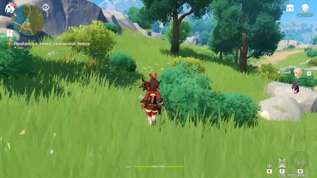 Genshin Impact учимся играть вместе! Первое впечатление! смотреть онлайн