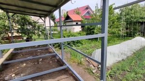 Сарай / ХОЗБЛОК из профнастила. БЫСТРО, НАДЁЖНО, ДОЛГОВЕЧНО и НЕДОРОГО. (на металлическом каркасе).