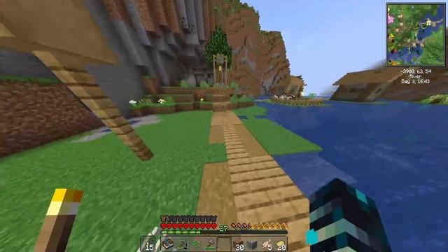 It takes a village - Life in the Village - Episode 1 (Hardcore Survival Time Lapse) смотреть онлайн