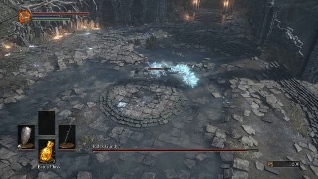 Dark Souls 3 - Iudex Gundyr vs Giant Crystal Lizard смотреть онлайн