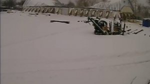 Как падает ангар! Обрушение бескаркасного ангара. Полное видео