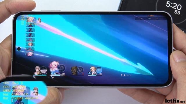 Samsung Galaxy S23 FE Honkai Star Rail Gaming test | Exynos 2200, 120Hz Display смотреть онлайн