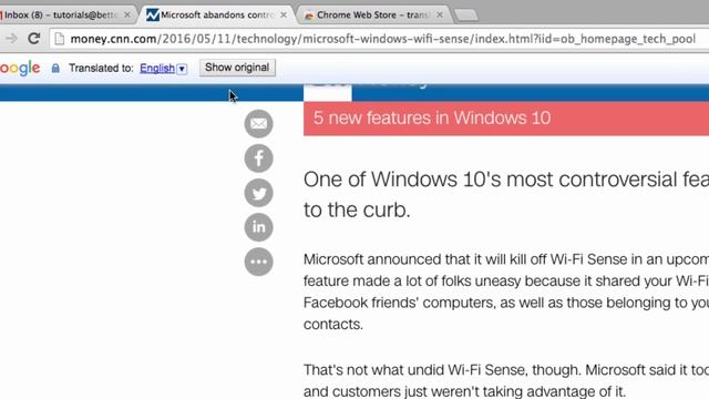Translate an Entire Website With the Google Translate Extension смотреть онлайн