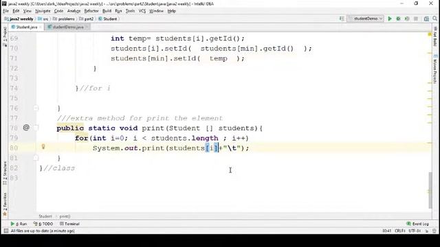 java 2 chapter 7 solve problems part 2(Arabic) смотреть онлайн