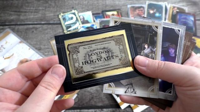 КАРТОЧКИ ГАРРИ ПОТТЕР | НАБОР HARRY POTTER SAGA TC смотреть онлайн