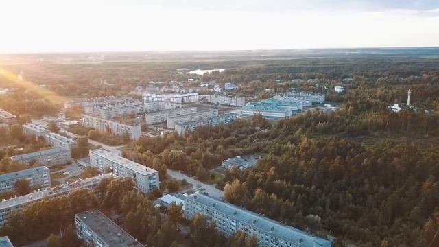 Собинка.Лето.Весь город как на ладони. смотреть онлайн