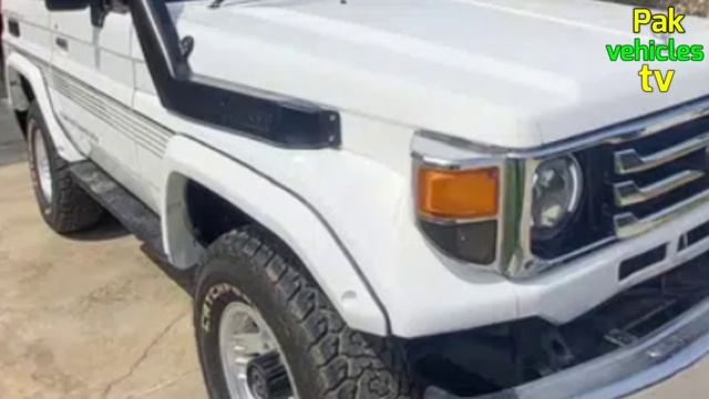 Toyota Land Cruiser Jeep Review | 1986 Model Toyota Land Cruiser Jeep | Pak Vehicles Tv